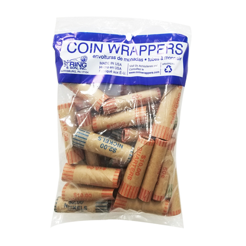 US MIX COIN WRAPPER 36CT - 25
