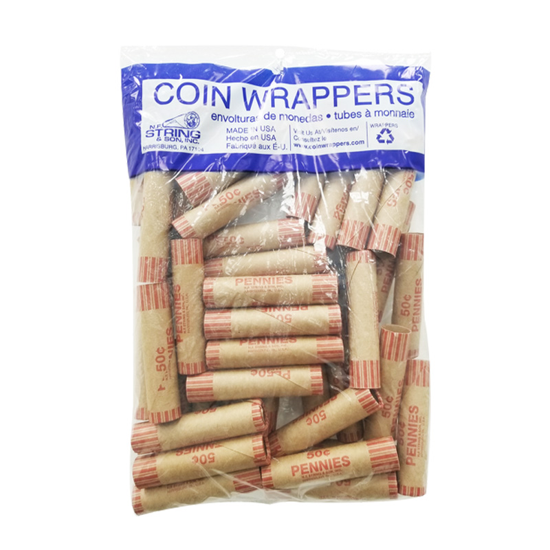 US PENNY COIN WRAPPER 36CT - 25