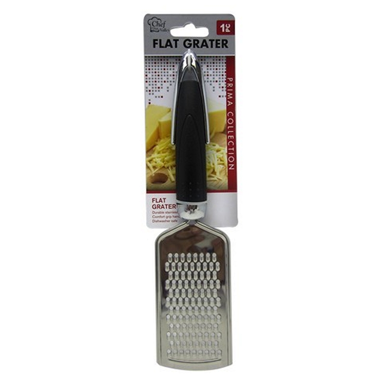 FLAT GRATER WITH BLACK HANDLE - 24