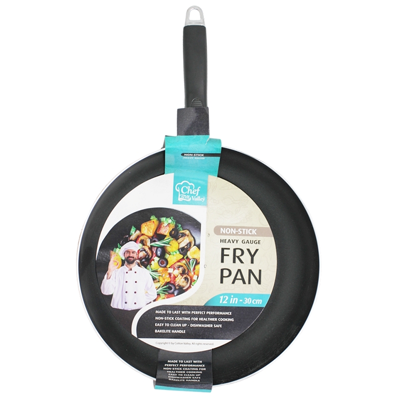 12" NONSTICK FRY PAN W/OUT LID-12