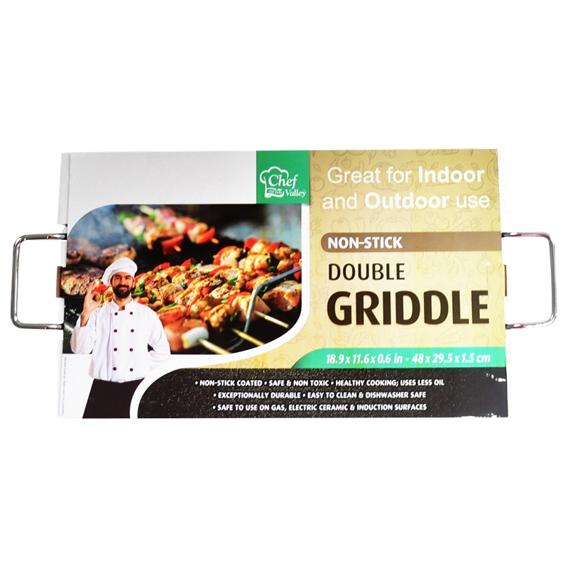 HEAVY DUTY DOUBLE GRIDDLE - 12