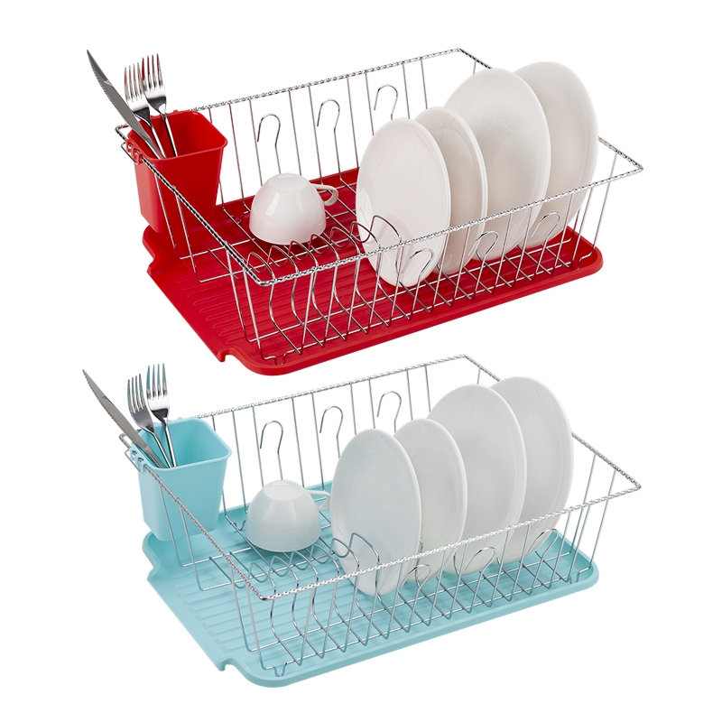 TWISTED WIRE DISH RACK - 6
