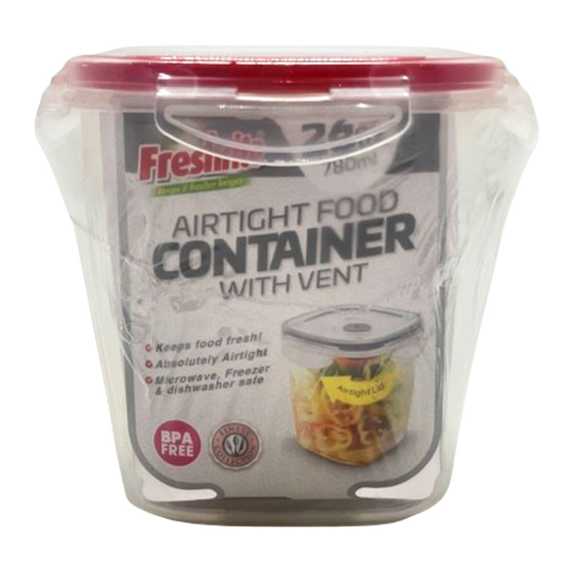 26oz/780ML FRESH VENT CONTAINER RECT-24