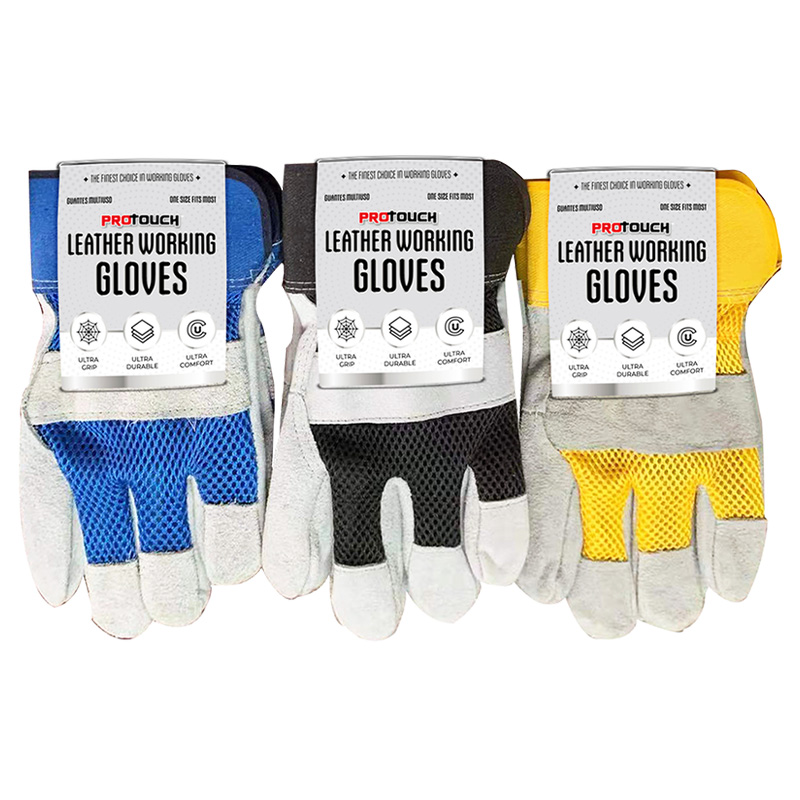 LEATHER WORKING GLOVES - 24