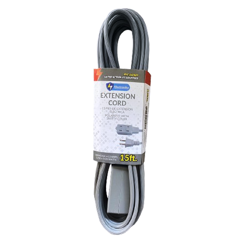 15FT. EXTENSION CORD GREY -  50