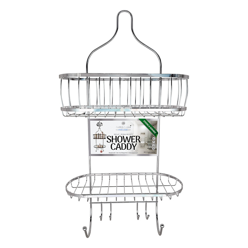 2 TIER WIRED C/FINISH SHOWER CADDY-6