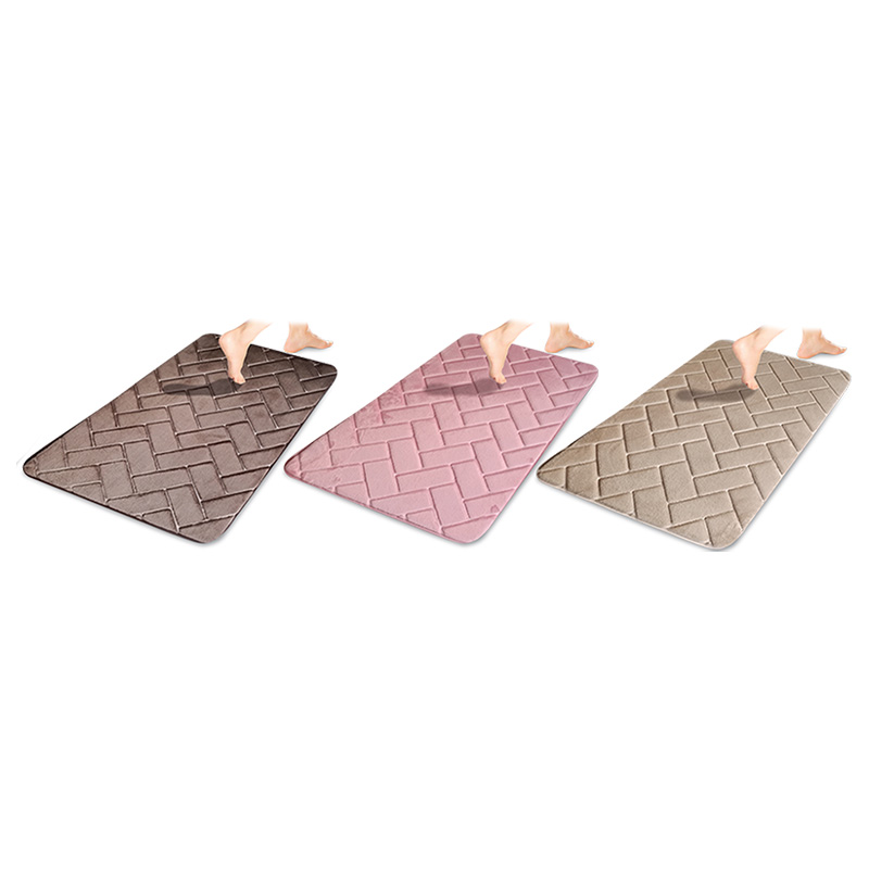 20X30" MEMORY FOAM BATH MAT (WAVES)12