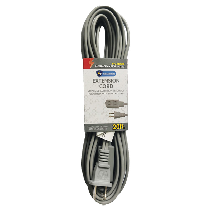 20FT. EXTENSION CORD GREY - 25
